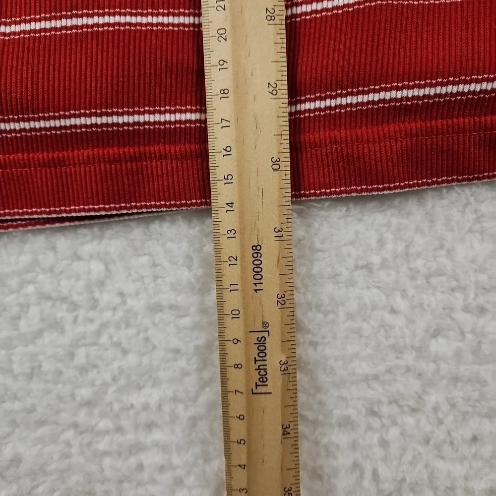Vintage Greg Norman Short Sleeve Cotton Polo Shirt Red Ribbed Knit Sz‎ XL