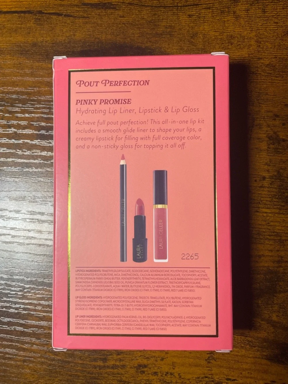 Laura Geller Pink Pout‎ Perfection Lip Kit