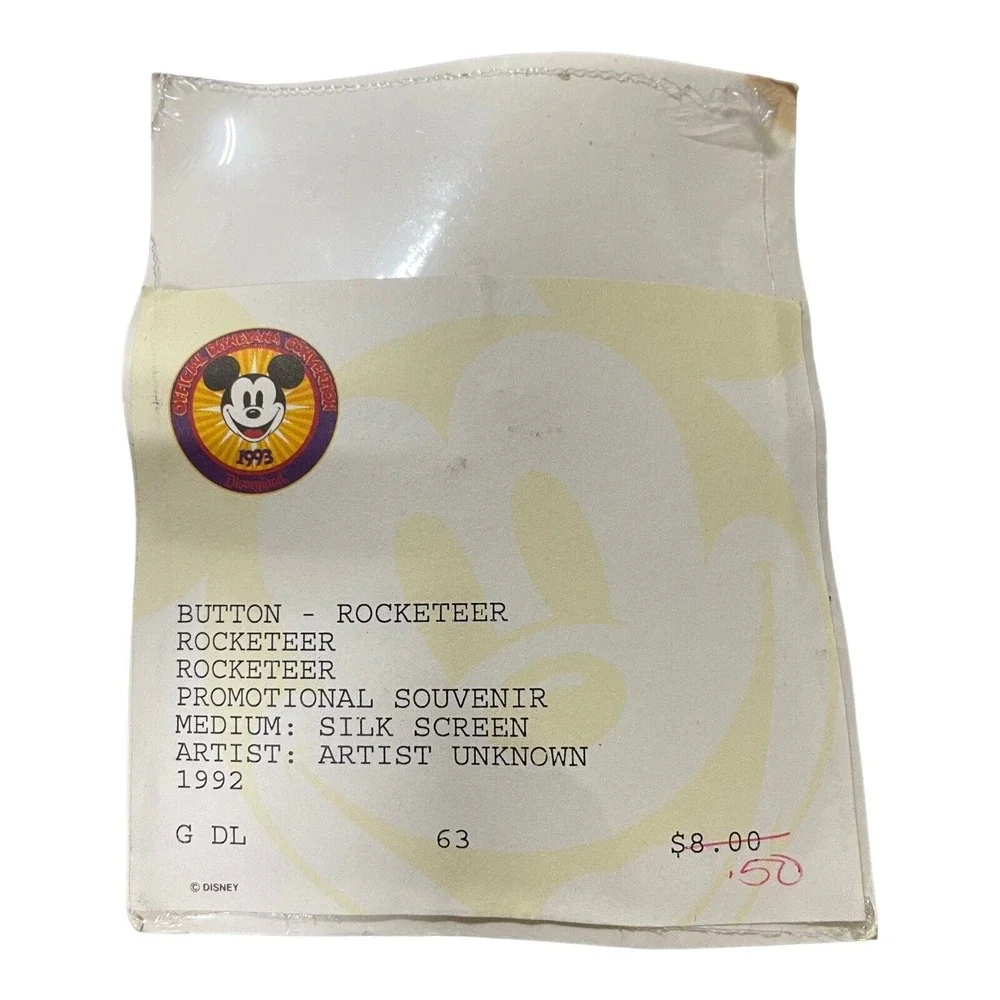 Disney rocketeer vintage
