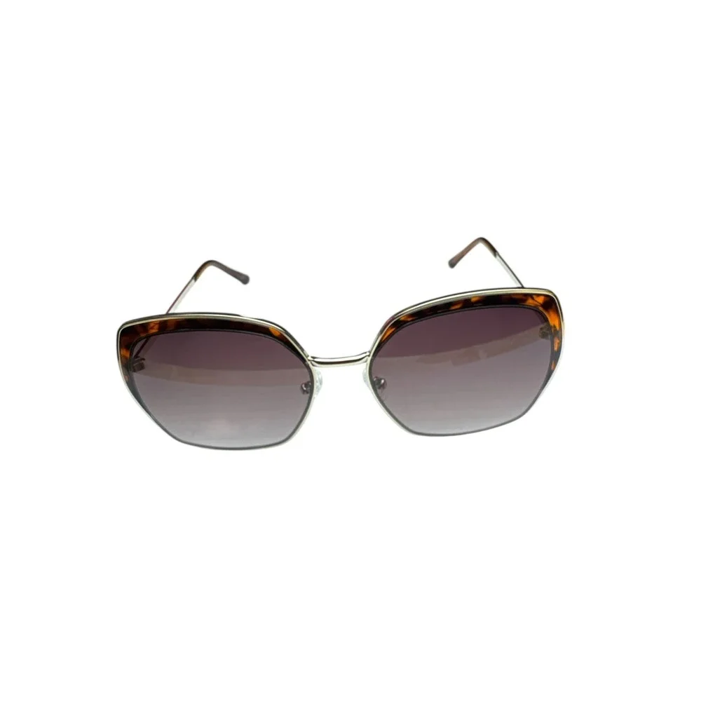Guess Women's Sunglasses Gold Frame Black‎ Gradient Lenses