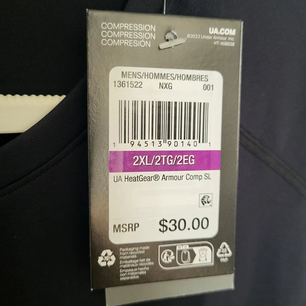 Under Armour new tags