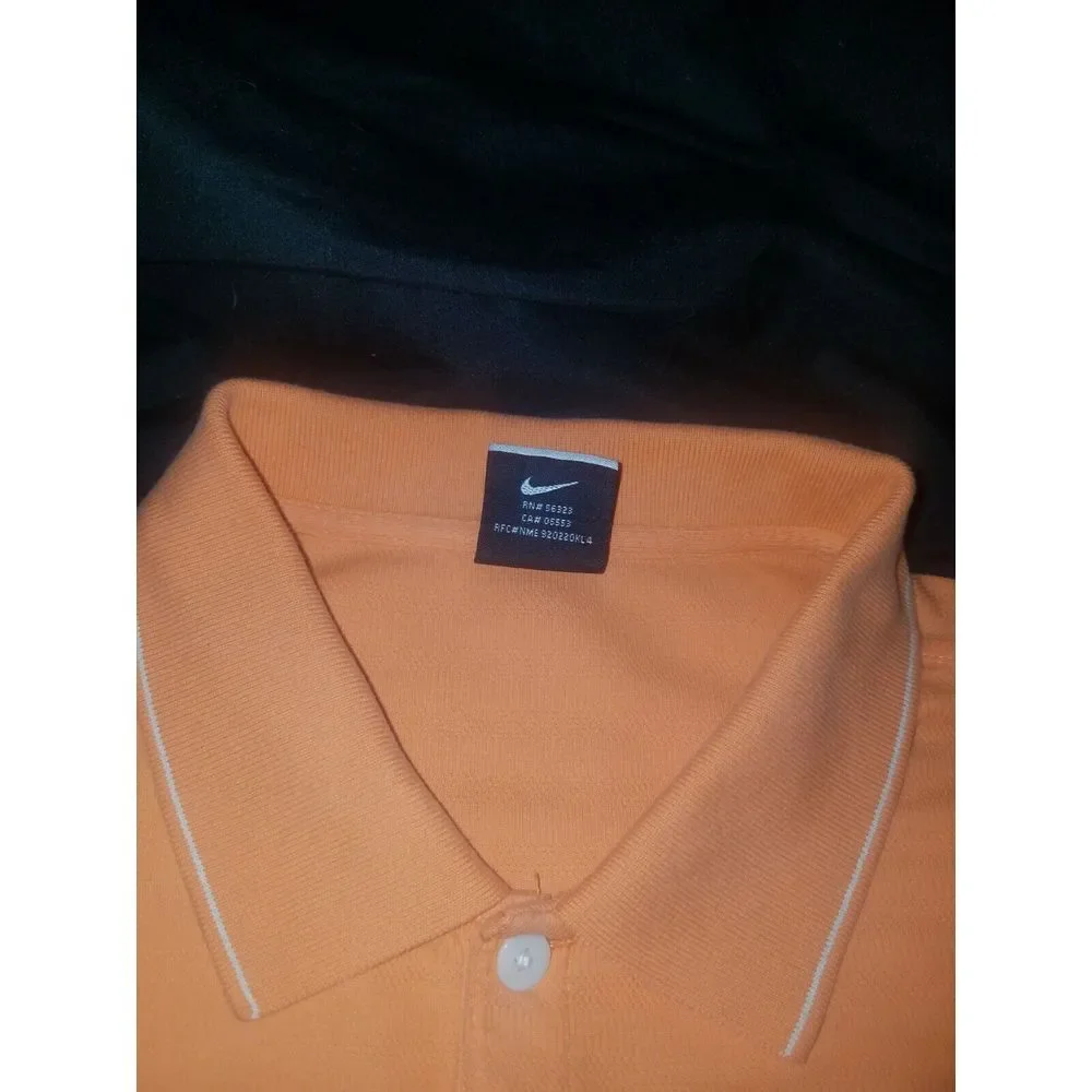 Nike Fit Dry Golf Polo XL‎ ORANGE