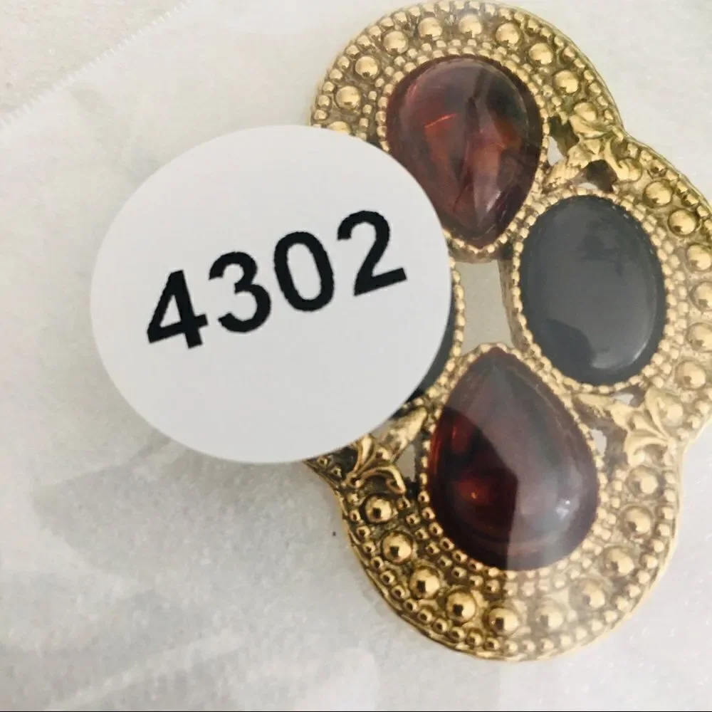 Vintage faux amber