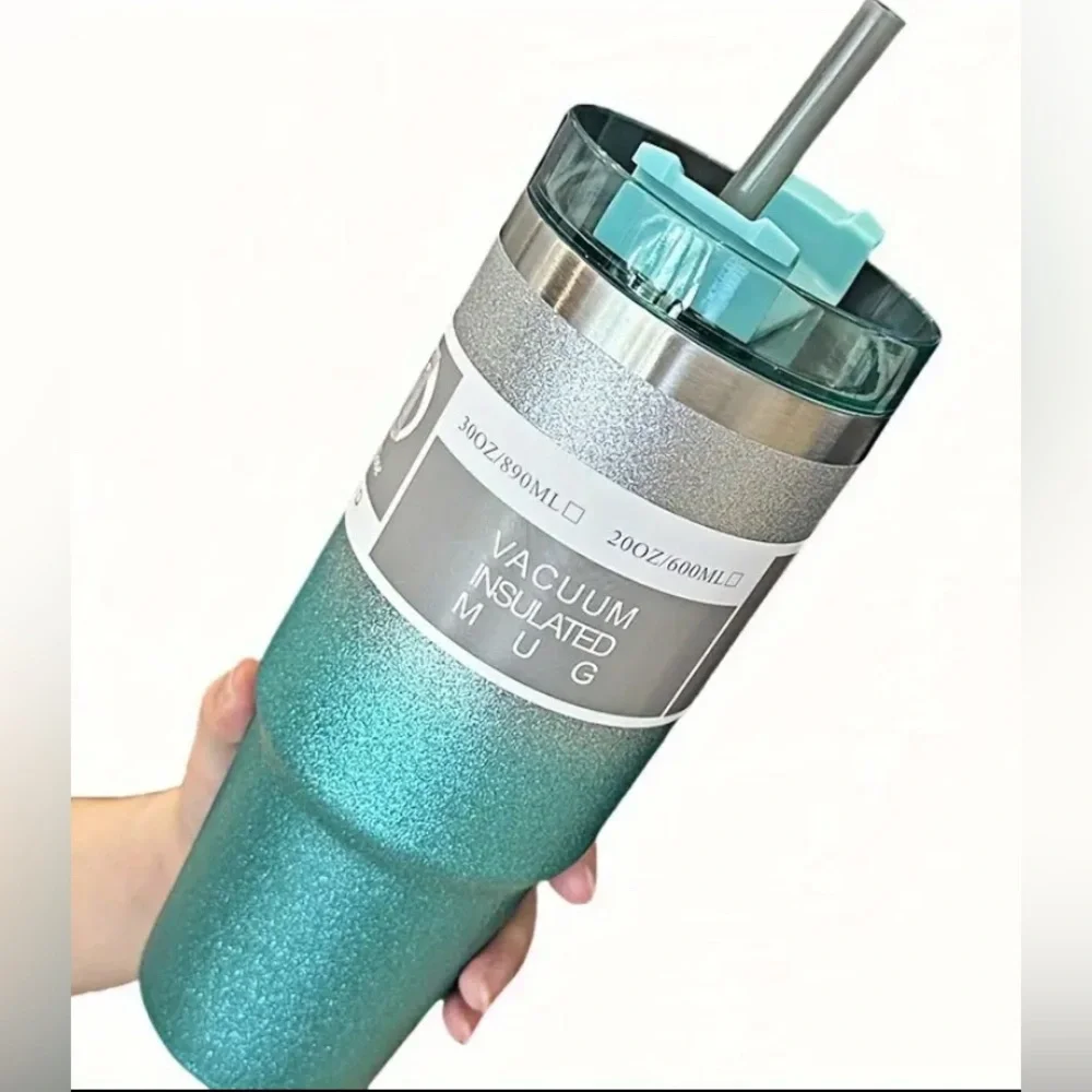 Boutique Finds blue glitter