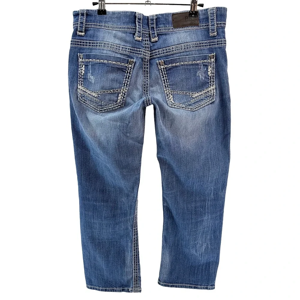 BKE DENIM Women's Payton Mid-rise Boot Cut Jeans • 30‎ • blue