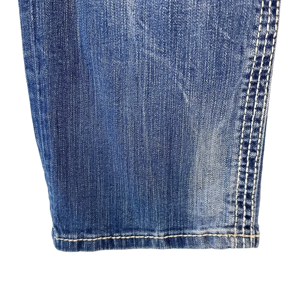 BKE DENIM Women's Payton Mid-rise Boot Cut Jeans • 30‎ • blue