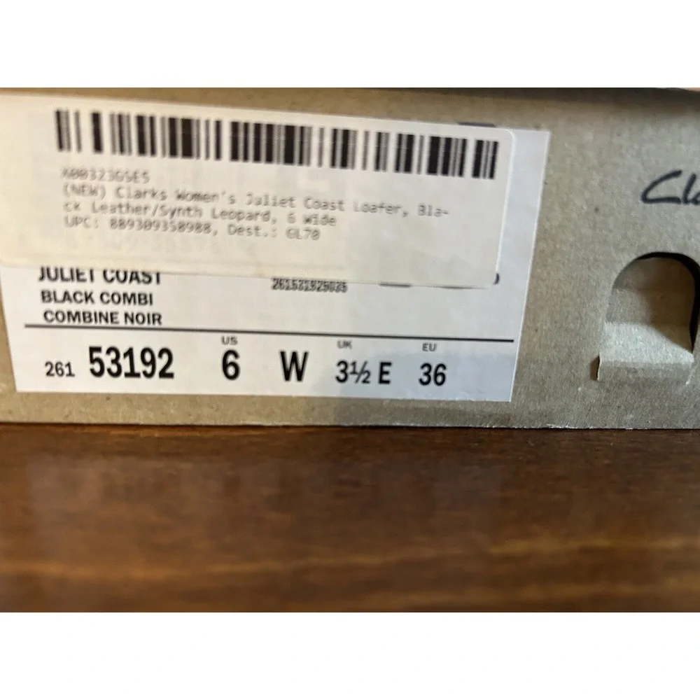 Clarks black juliet shoes