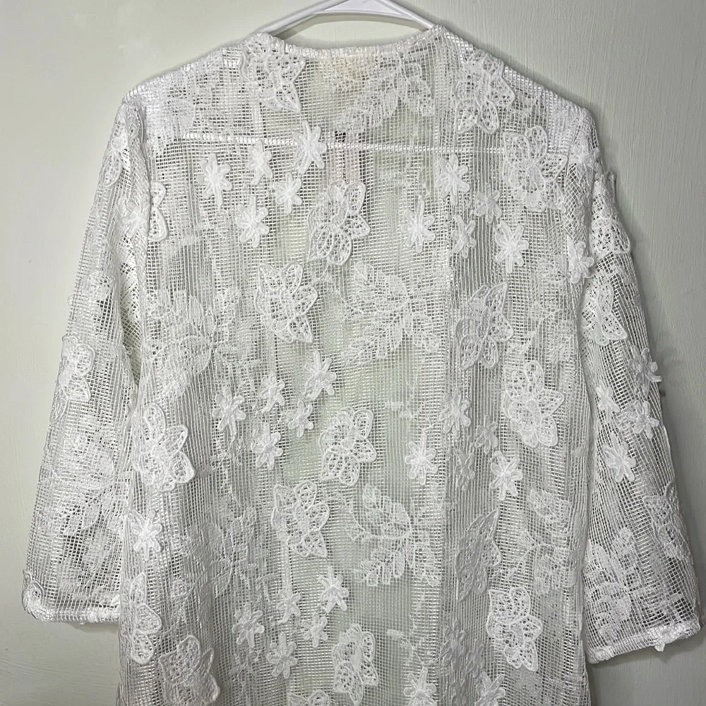 Anthropologie sheer floral