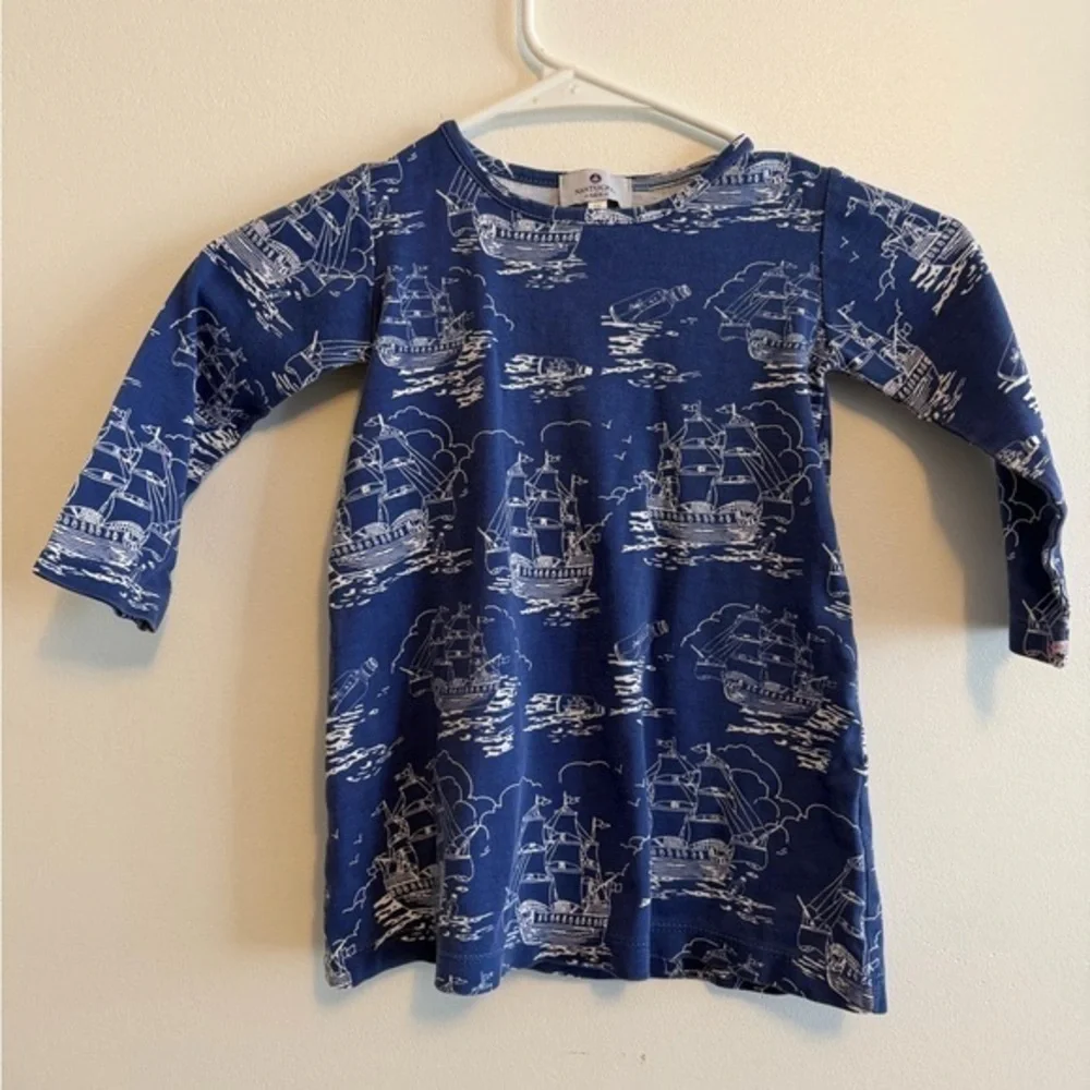 Nantucket kids | Nautical Blue dress