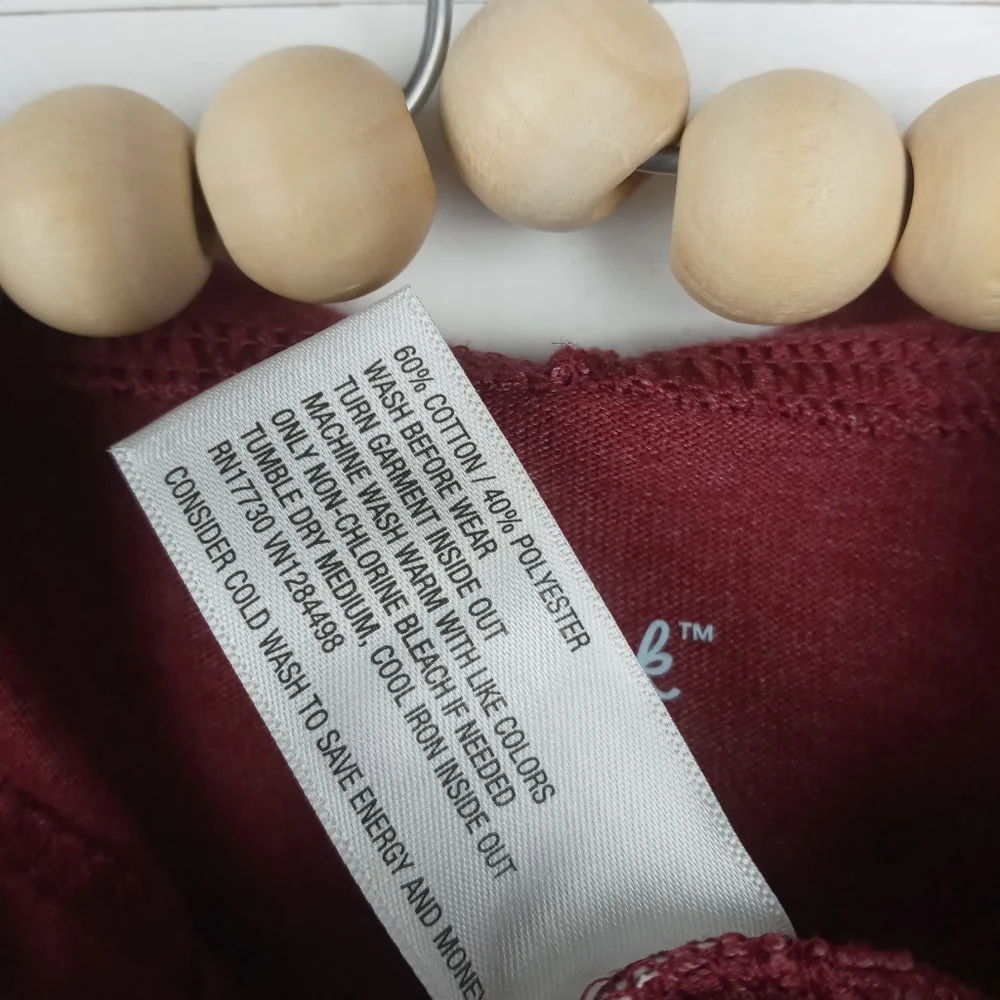 Cat & Jack boys size 0-3 mos coolest baby ever hooded romper burgundy letters