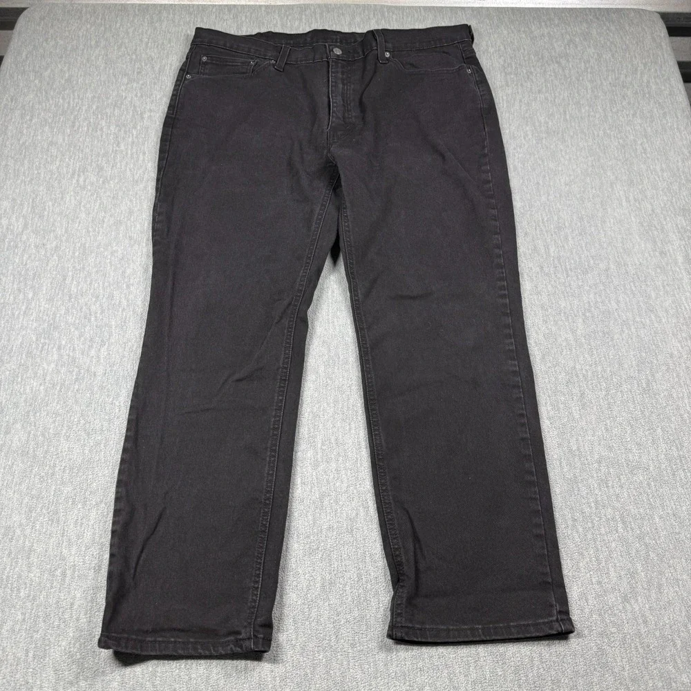 Levi's Jeans Mens 38X30 Black 541 Athletic Taper Fit Stretch Denim Pants Classic