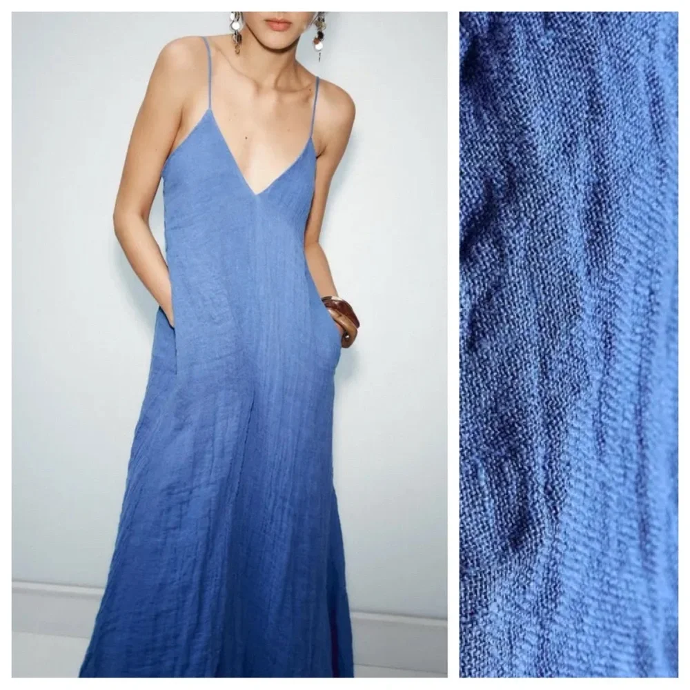 Zara lightweight blue