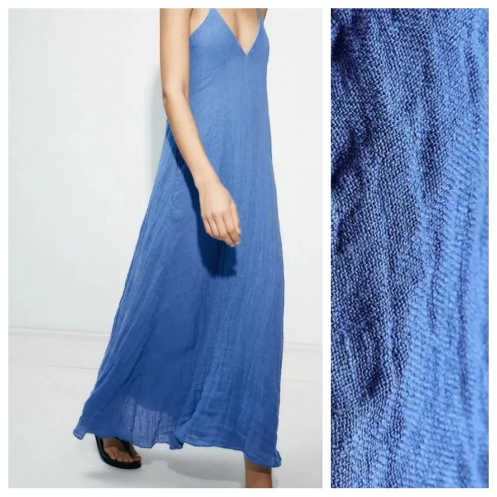 Zara lightweight blue