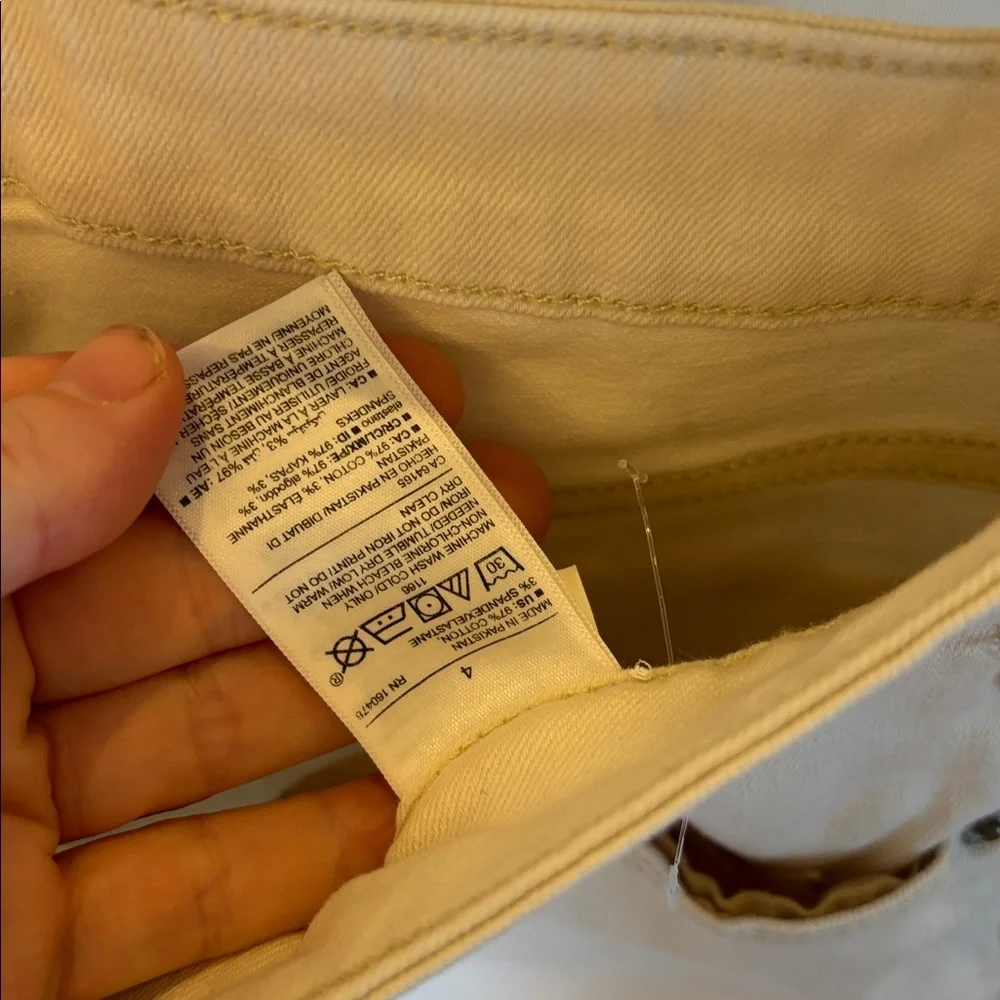 Old Navy dull white