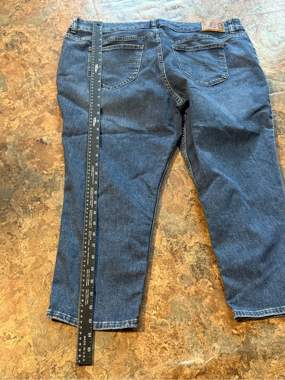 Lee cropped jeans