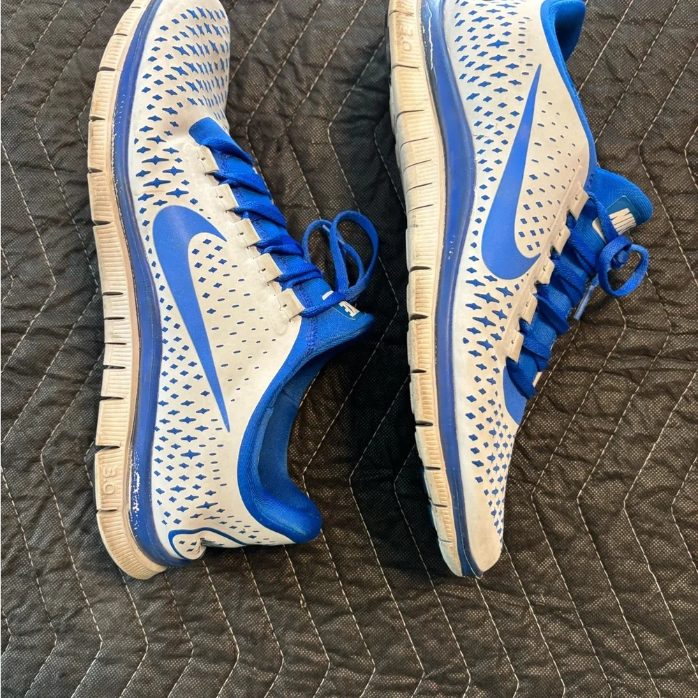 Nike produced gray sneakers
