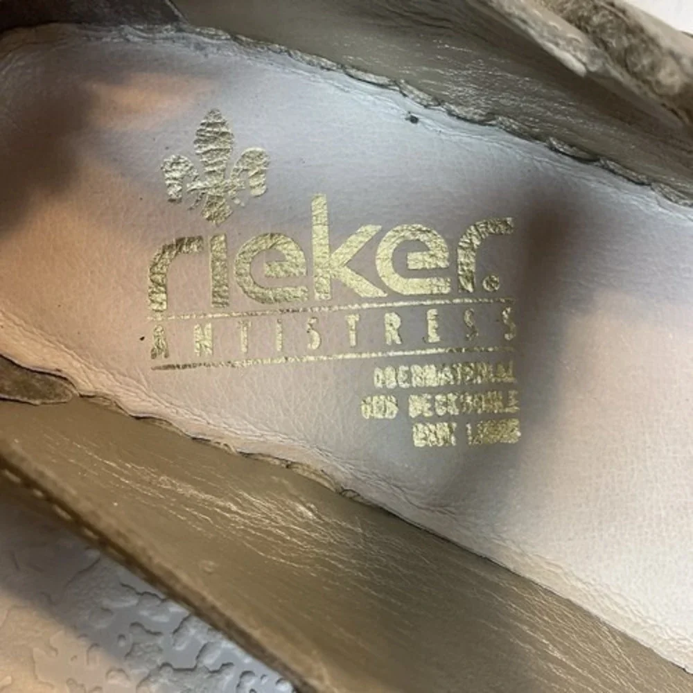 Rieker tan closed