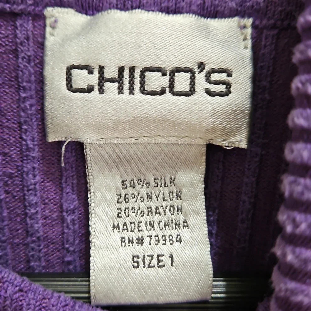 Chicos silk blend