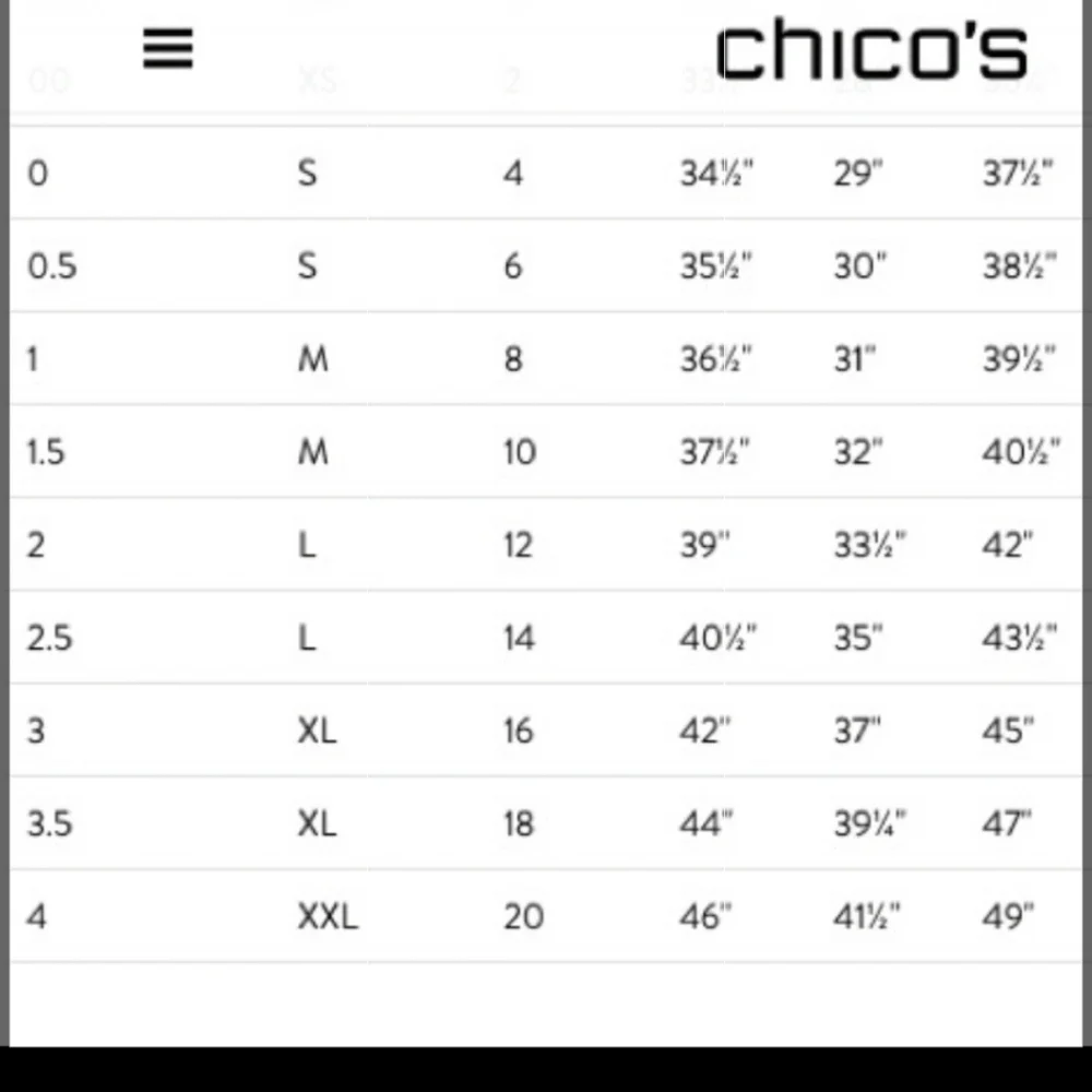 Chicos silk blend