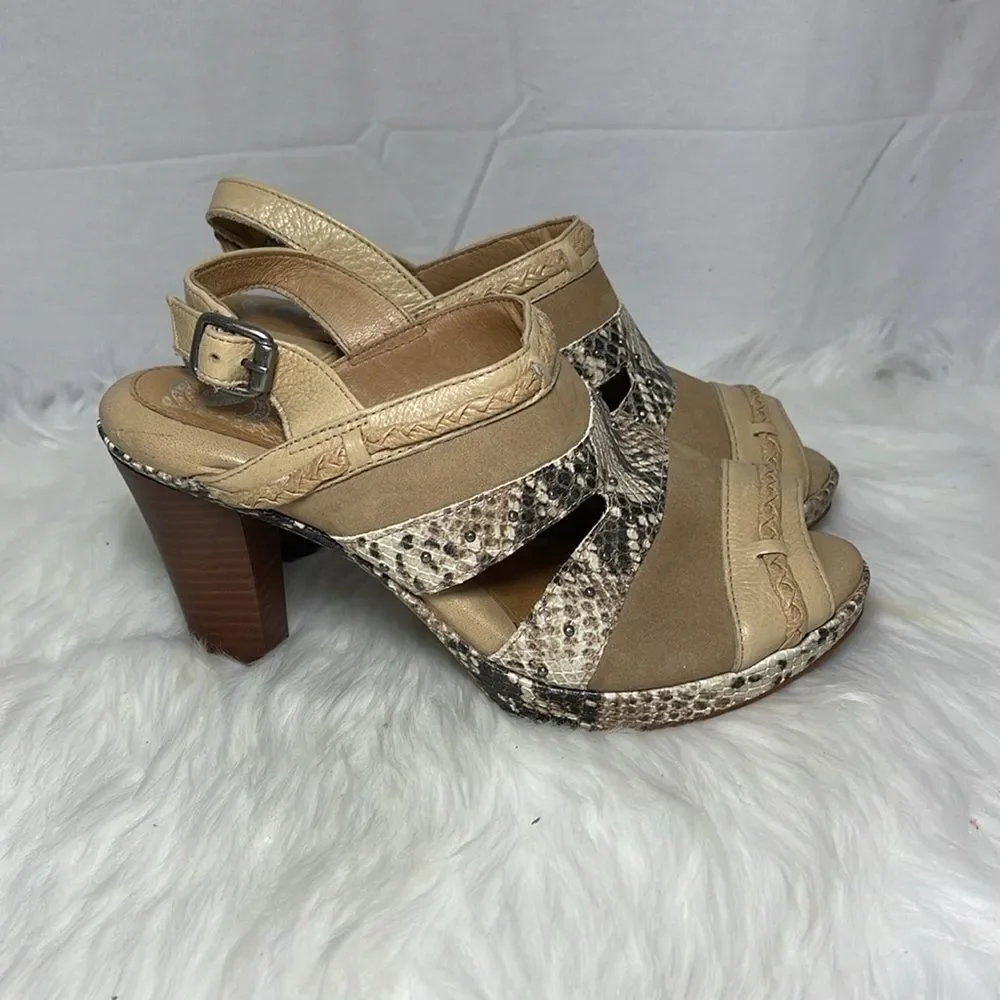 Nurture By Lamaze Hope Snake Platform Sandals Sz 8‎