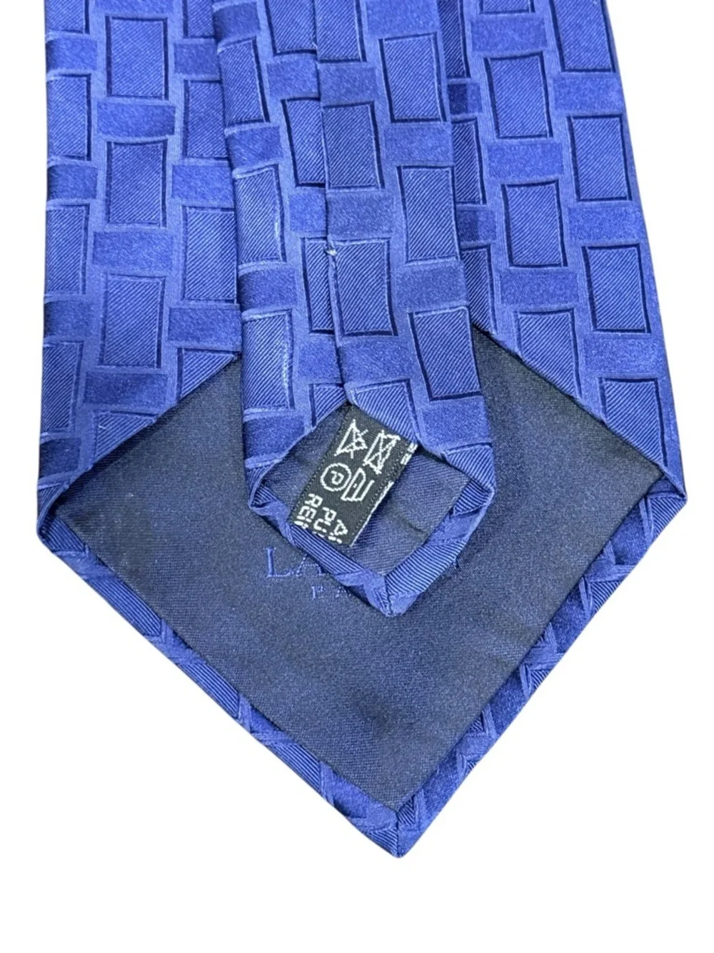 Lanvin silk necktie