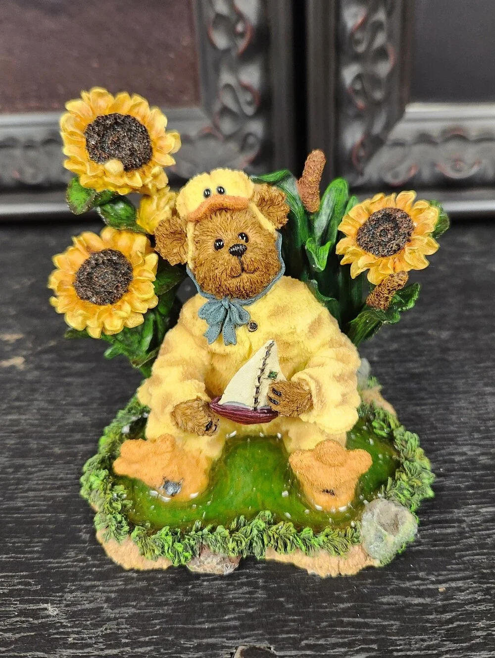 Boyds Bear “Puddleduck McBear” Resin Figurine With Box
