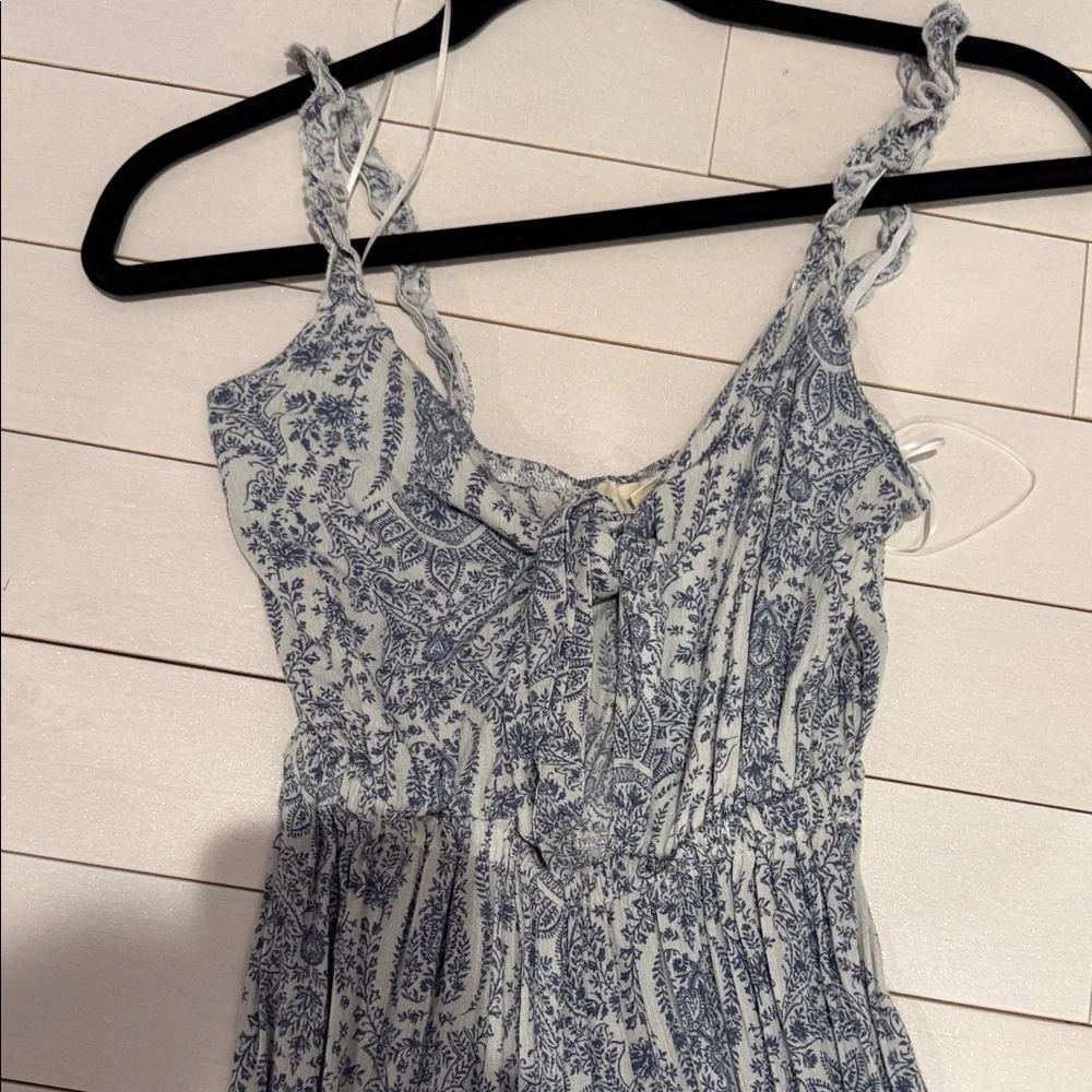 Endless Blu flowy wide