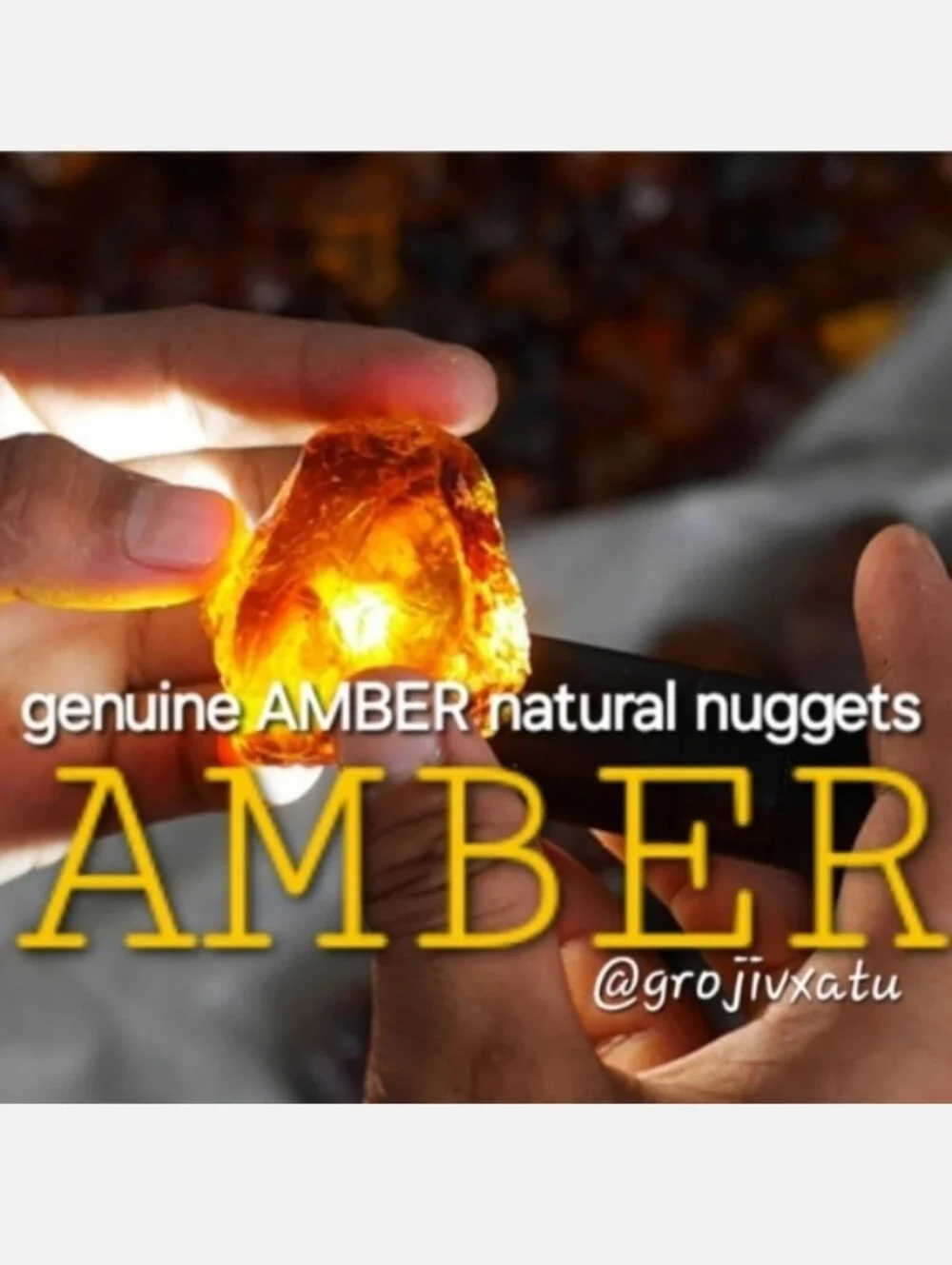 Amber Jewelry majestic raw