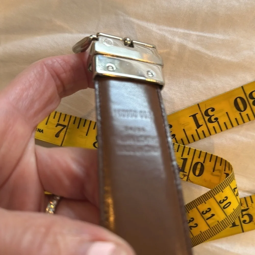 Italian Classic Black Leather Belt