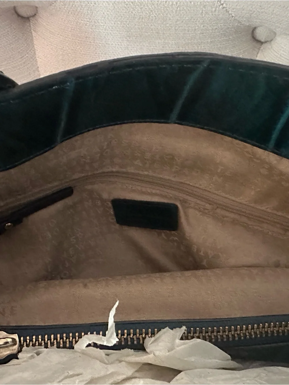 kate spade shiny croc
