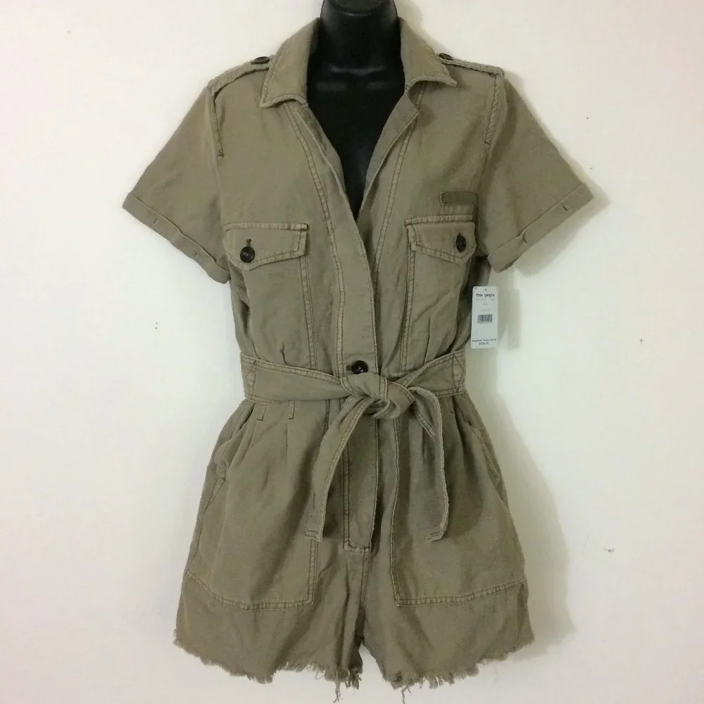 Free People Off the Beaten Path Romper L