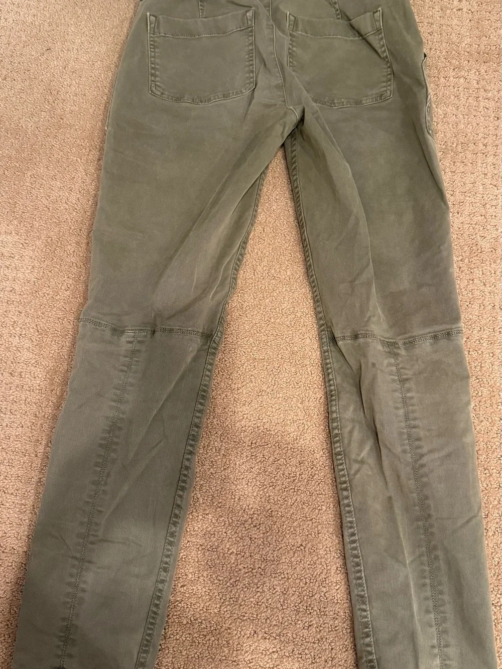 Women's Olive Green Utility Pants