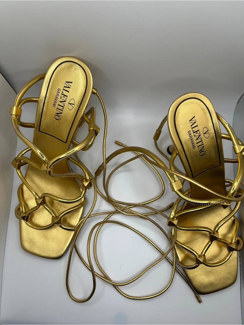 Valentino Garavani sleek metallic