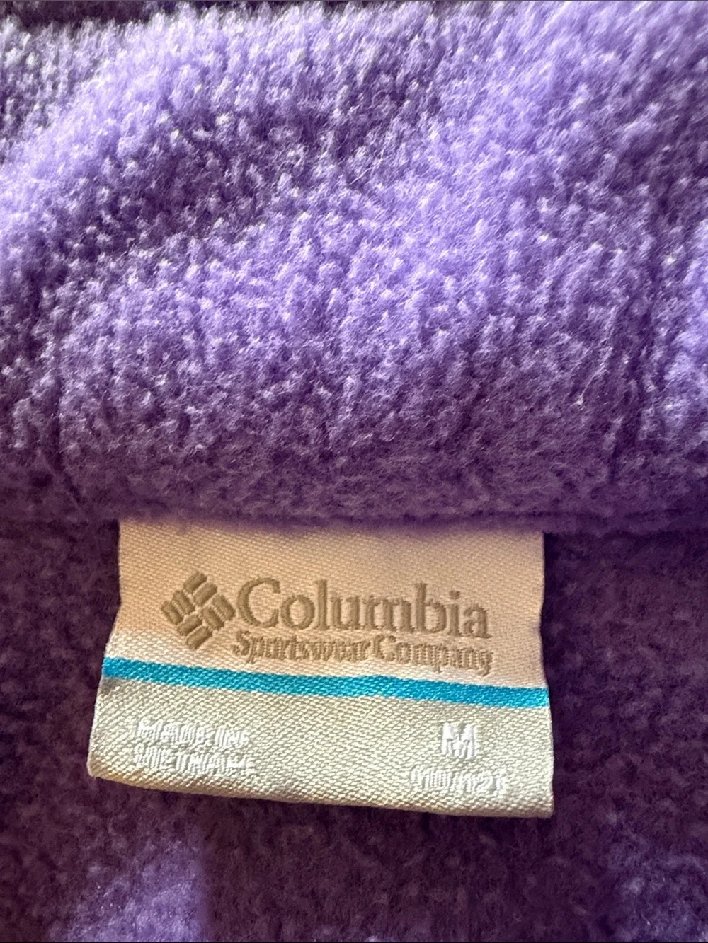 Columbia lightweight fleece