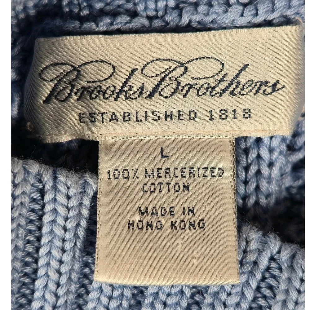 Brooks Brothers mercerized cotton