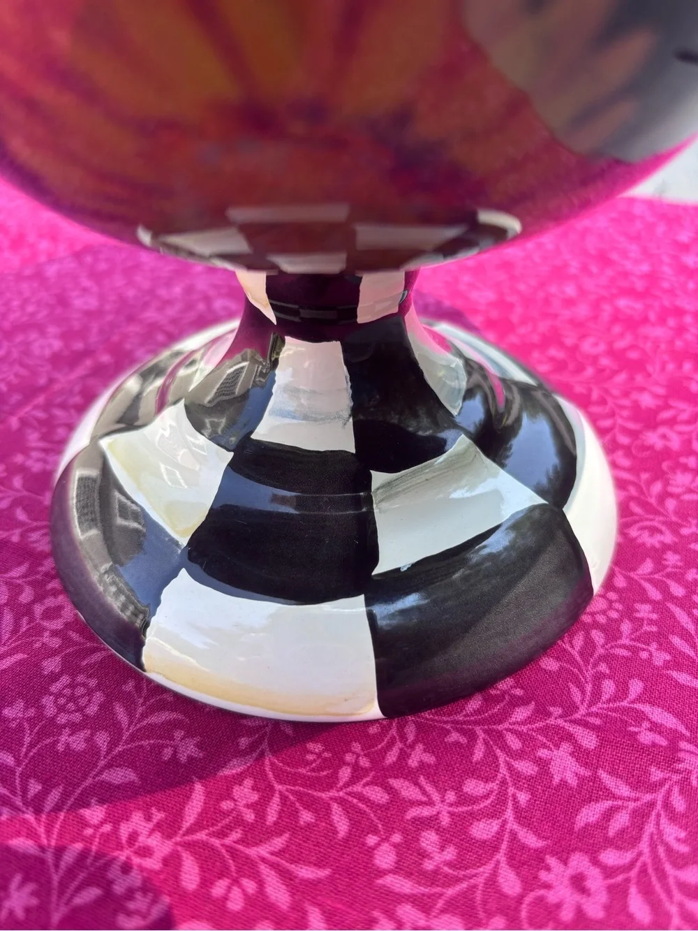 Mackenzie-Childs Flower Market Small Compote