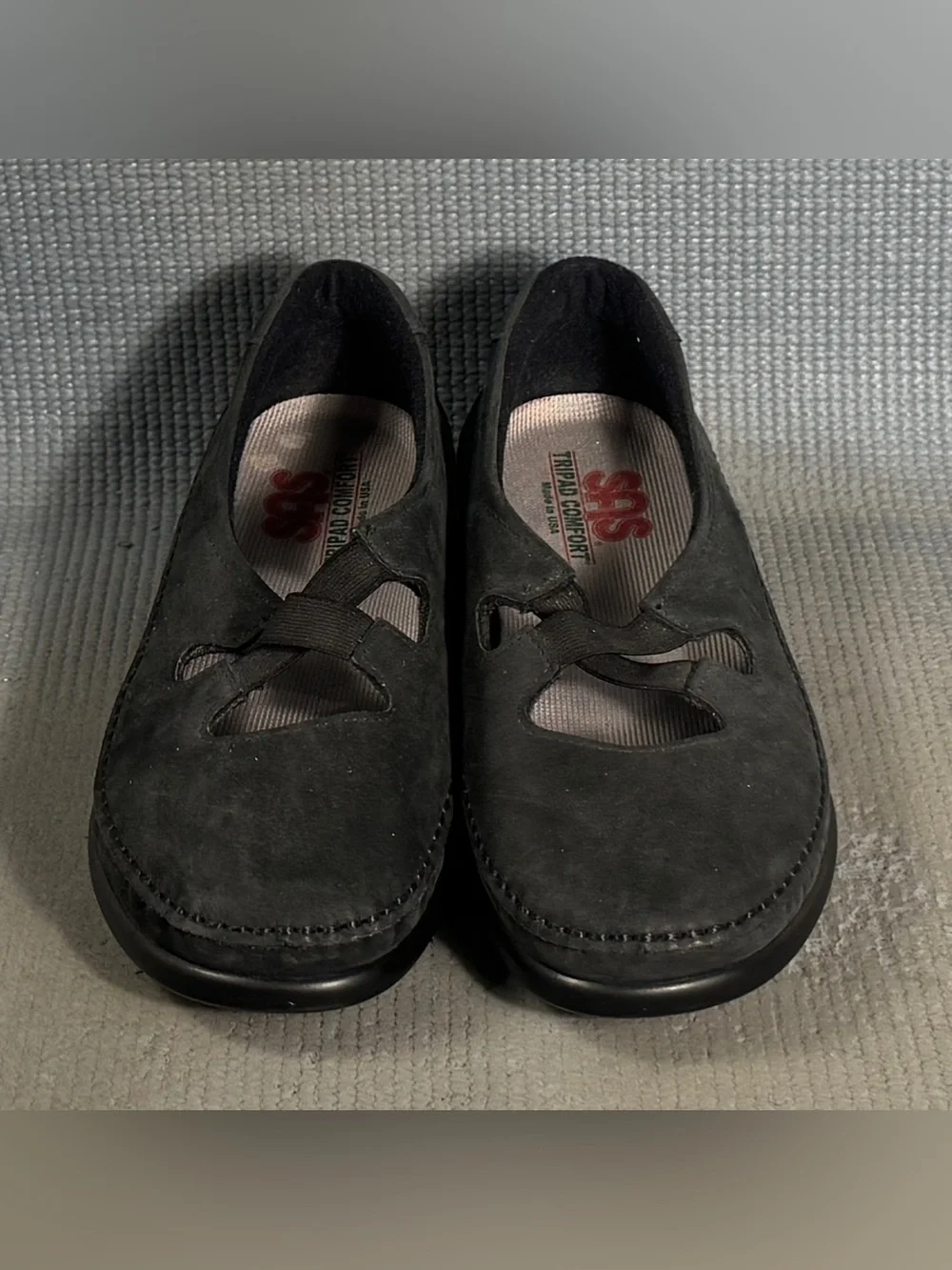 SAS Crissy Women's Slip On Loafer Shoes Black Size 8.5