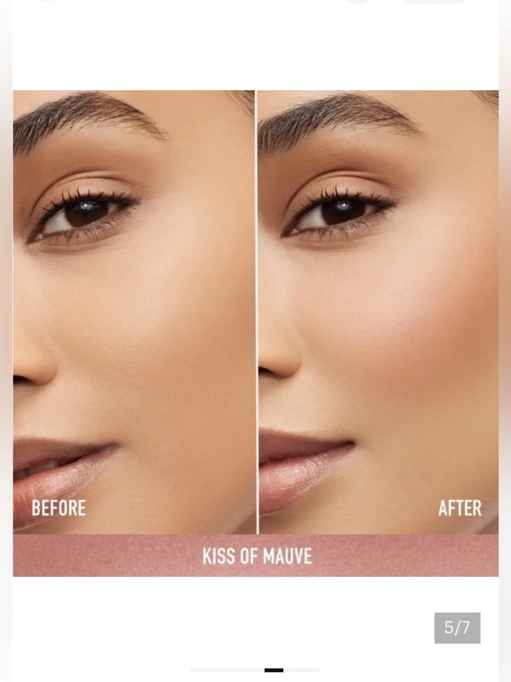 bareMinerals Complexion Rescue Blonzer Blush + Bronzer in Kiss of Mauve NEW!