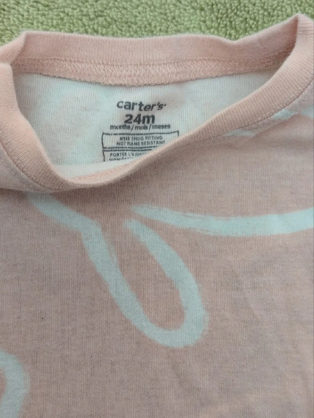 Carters light pink