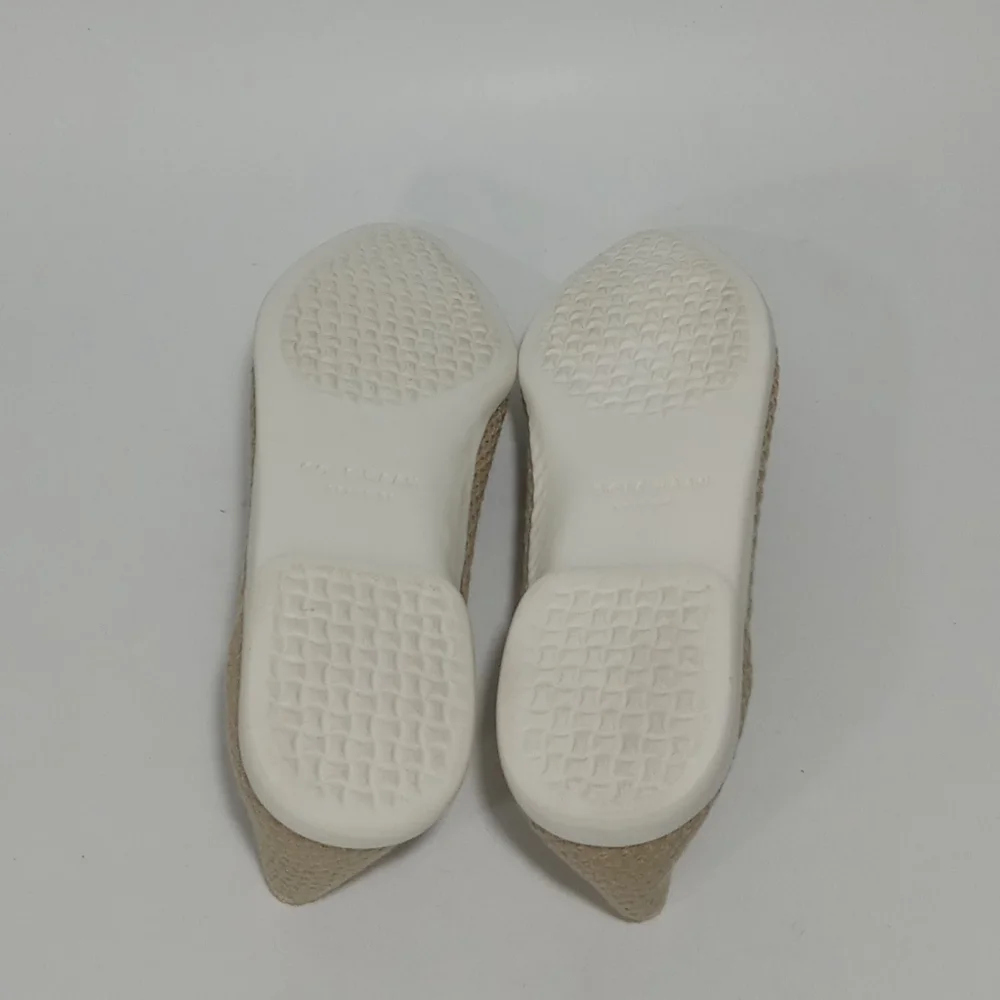COLE HAAN Women's Springfeel Stitchlte Ballet Flats Skimmer Shoe Beige Size 5.5