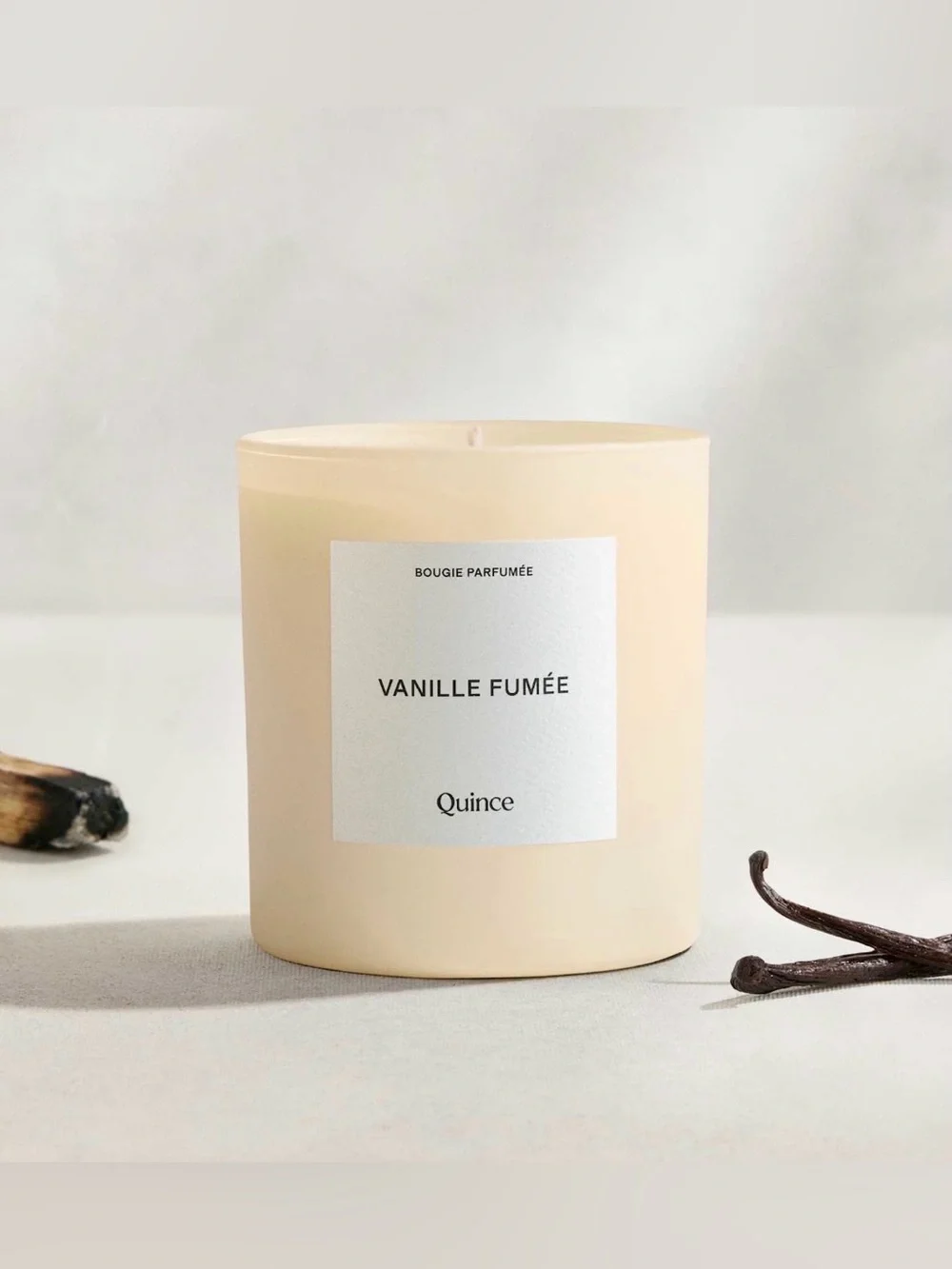 Quince Vanille Fumée Scented Candle -  Smoky Vanilla Plant-Based Wax