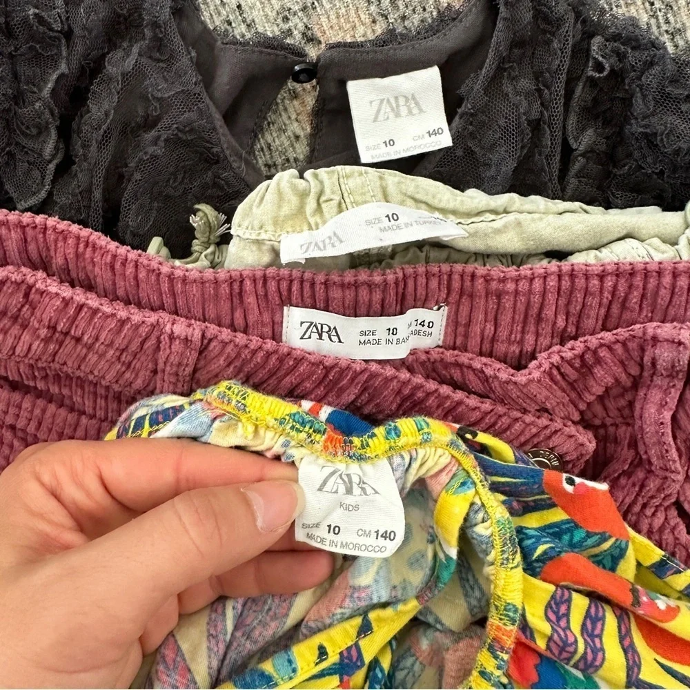 Zara girls size