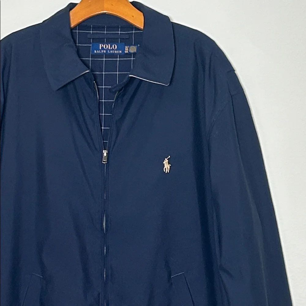 Polo Ralph Lauren Navy Bi-Swing Zip Jacket Harrington XL