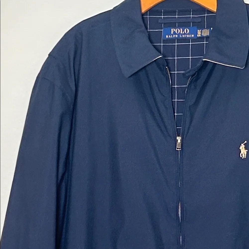 Polo Ralph Lauren Navy Bi-Swing Zip Jacket Harrington XL