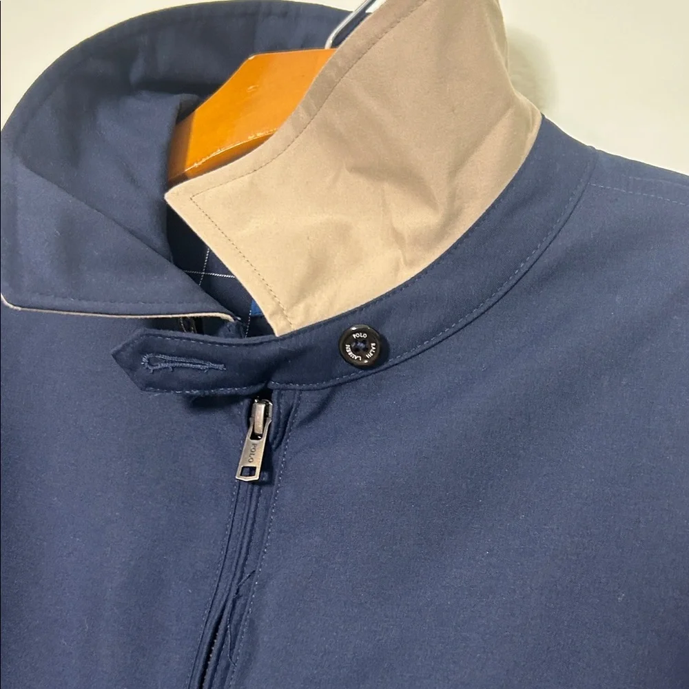 Polo Ralph Lauren Navy Bi-Swing Zip Jacket Harrington XL