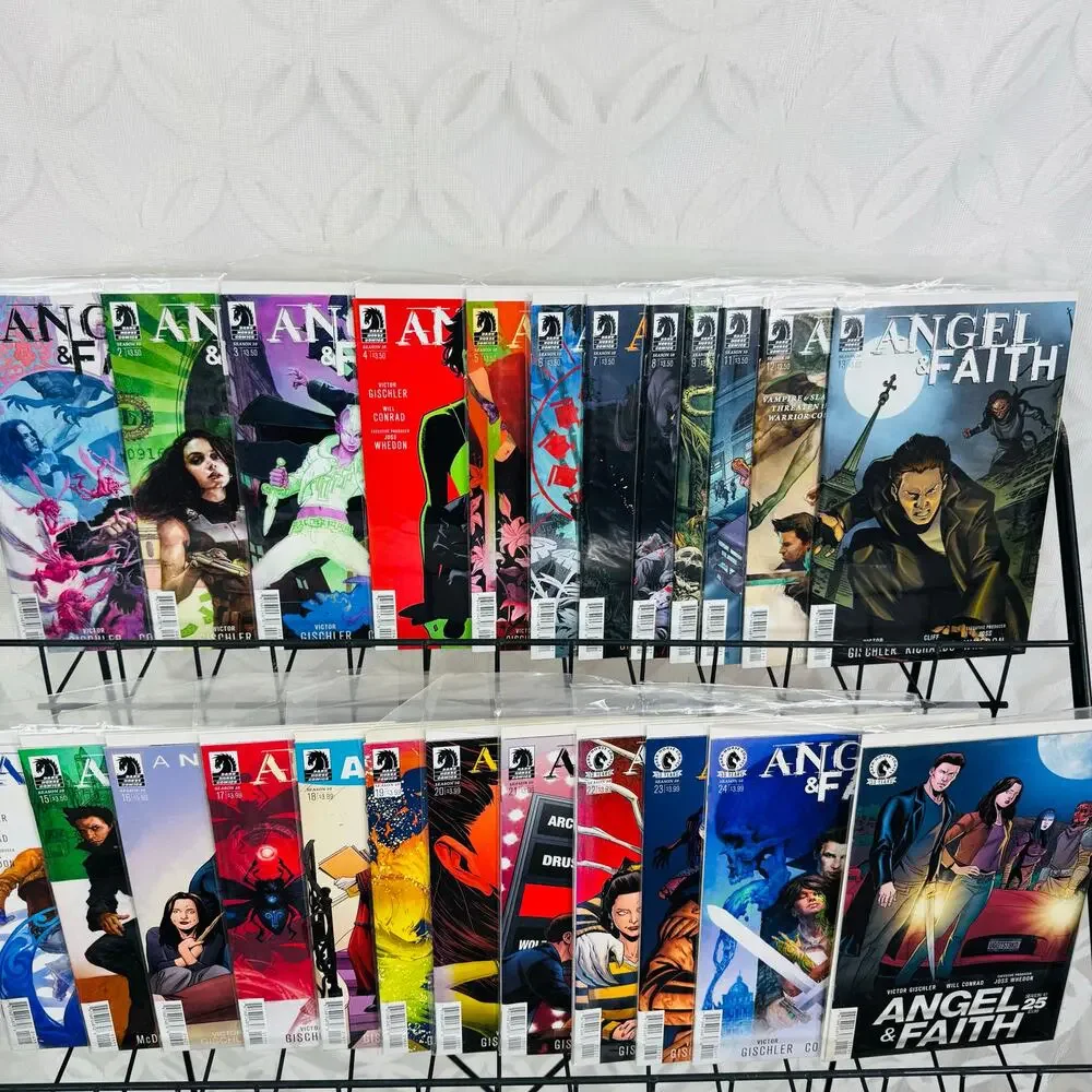 Angel & Faith 1-9 11-25 Set Lot Dark Horse Season 10 Ten Buffy BTVS Key‎ Fisher