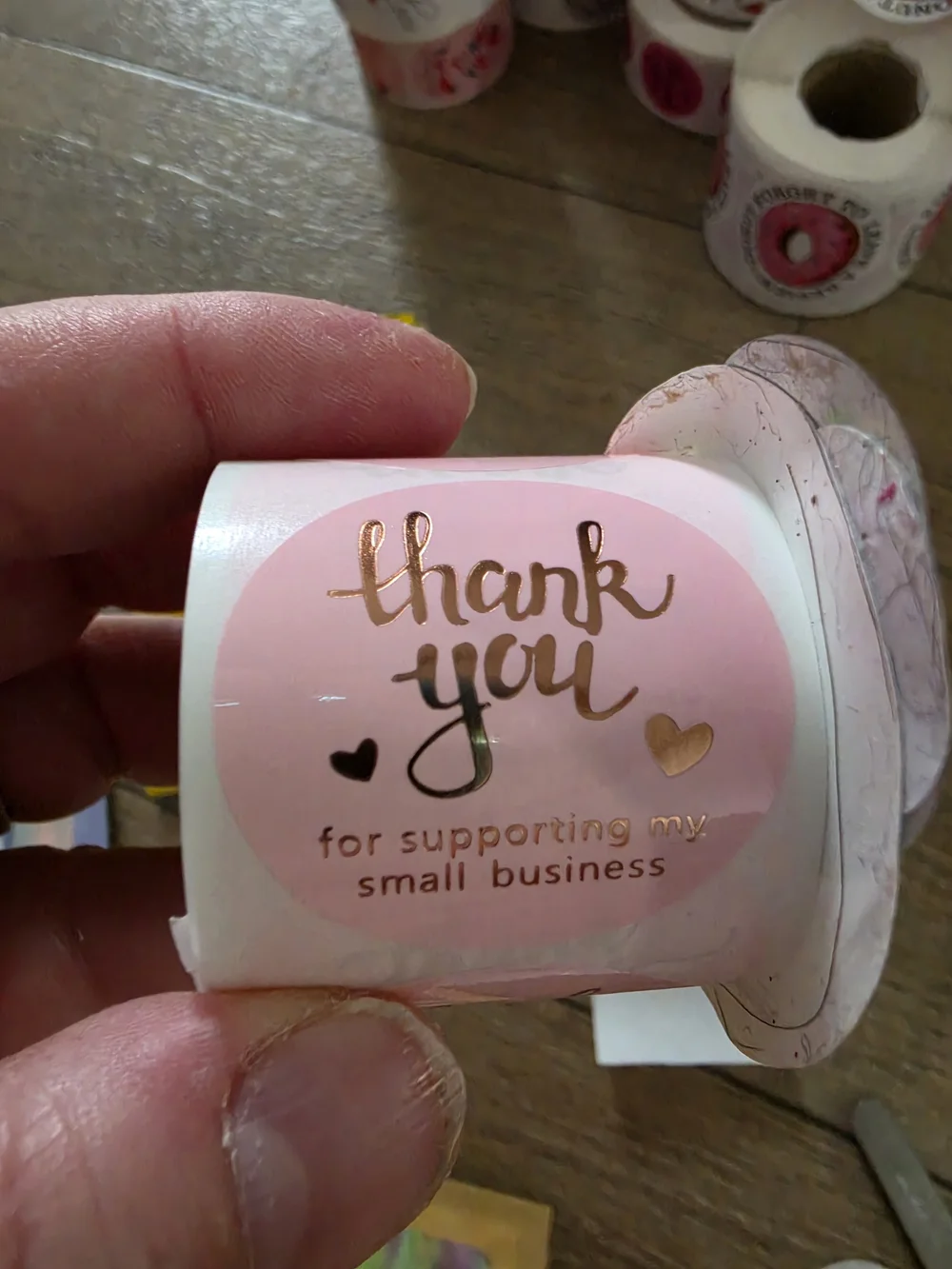 thank you bright pink
