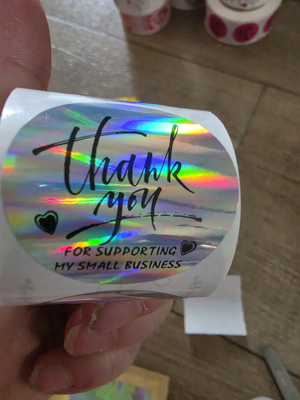 thank you bright pink