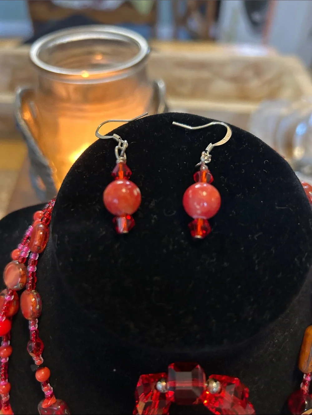Hand Crafted by Evelyn stylish red