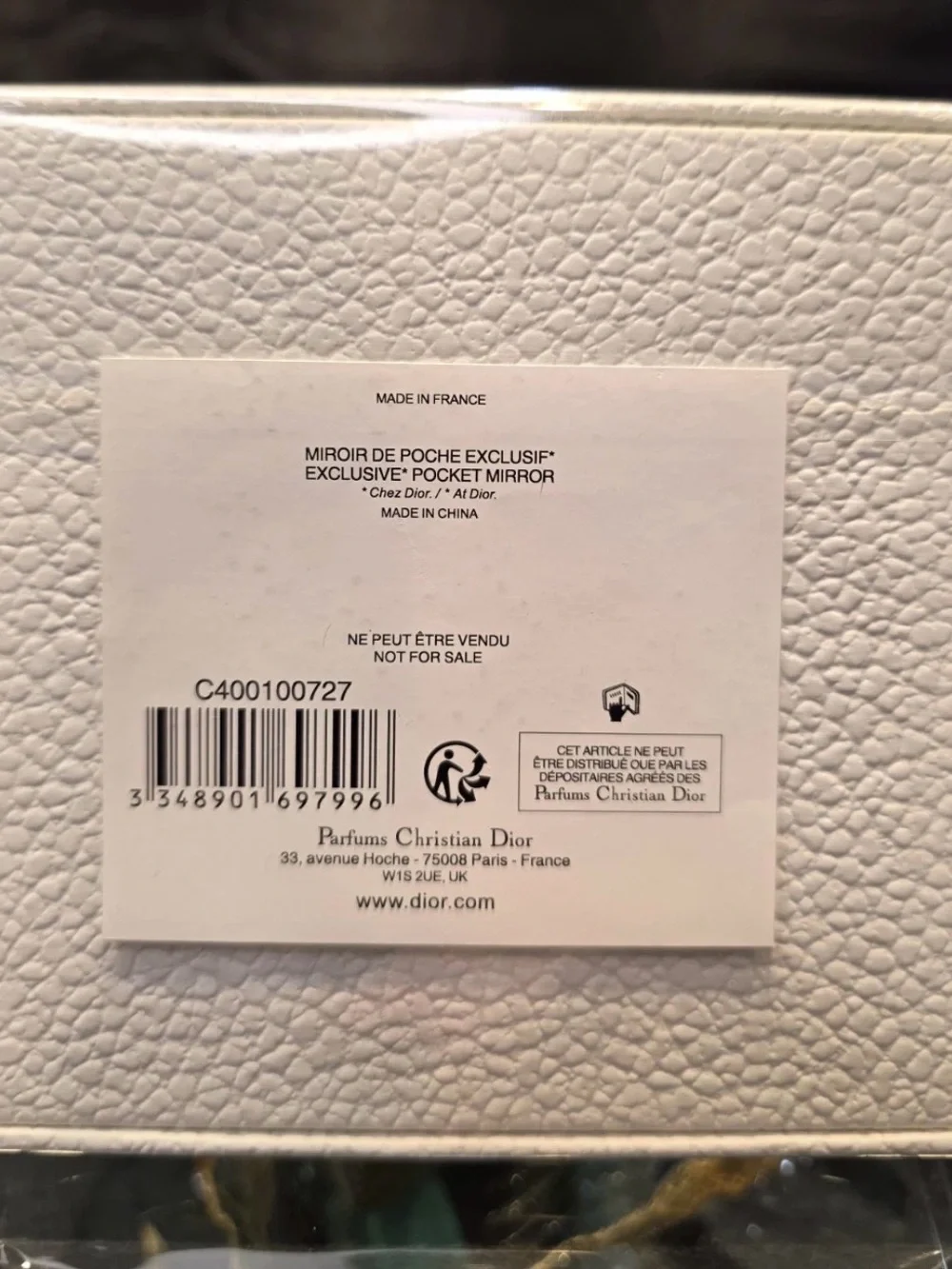 Dior nwt sealed